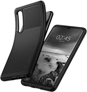 Чохол-накладка Spigen для Huawei P30 - Case Rugged Armor Matte Black