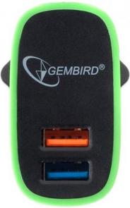 Зарядний пристрій Gembird MP3A-UC-AC9 2xUSB 2.1A