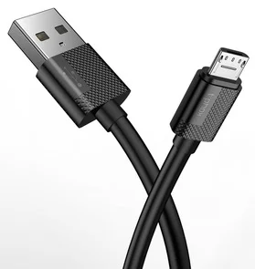 Фото: Кабель T-PHOX AM / MicroB 1.2m Black (T-M801 black) № 3 | KTC