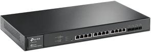 Switch, 12 ports, Tp-Link T1700X-16TS 12x100/1000/10000Mbps, 4x10G SFP+, JetStream