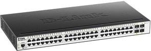 Switch, 48 ports, D-Link DGS-3000-52X 10/100/1000Mbps, 4xSFP+, керований L2