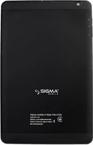 Фото: Планшет SIGMA Sigma X-Style A104 Black № 3 | KTC