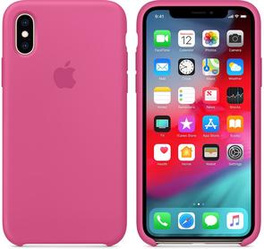 Чохол-накладка Apple для iPhone Xs - Silicone Case Dragon Fruit