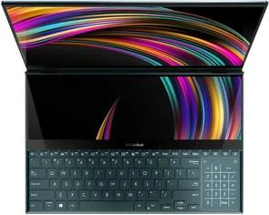 Фото: Ноутбук ASUS ZenBook Pro Duo 15 UX581GV-H2043T Celestial Blue - 15.6" OLED Intel Core i7 / i7-9750H / DDR4 16 ГБ / PCI-E SSD 512 ГБ / GeForce RTX 2060 № 3 | KTC
