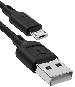 Кабель T-PHOX Fast T-M829 AM / Micro USB 1.2m Black (T-M829 Black)