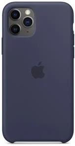 Фото: Чохол Apple for iPhone 11 Pro - Silicone Case Midnight Blue (MWYJ2ZM/A) № 3 | KTC