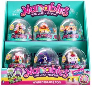 Фото: Ігрова фігурка Jazwares Nanables Small House Містечко солодощів: Цукерковий будиночок № 4 | KTC