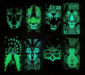 Чохол-накладка Milkin - Creative Night Light для смартфону Xiaomi redmi 7, WOLF D8