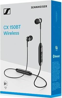 Гарнітура Sennheiser CX 150BT Black (508380)