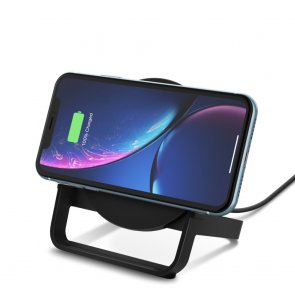 Зарядний пристрій Belkin BOOST UP Wireless Charging Stand 10W Black (F7U083VFBLK)