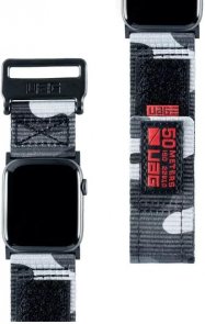 Ремінець Urban Armor Gear Active Strap for Apple Watch 42/44mm Midnight Camo