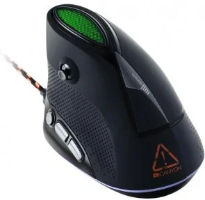 Фото: Миша Canyon Emisat Gaming Black (CND-SGM14RGB) № 3 | KTC
