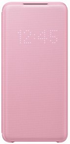 Чохол Samsung for Galaxy S20 G980 - LED View Cover Pink (EF-NG980PPEGRU)