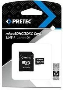 Фото: Карта пам'яті Pretec MicroSDHC UHS-1 32 ГБ (STSH32G-SA) № 3 | KTC