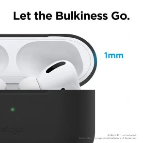 Фото: Чохол Elago for Airpods Pro - Slim Case Black (EAPPSM-BA-BK) № 3 | KTC