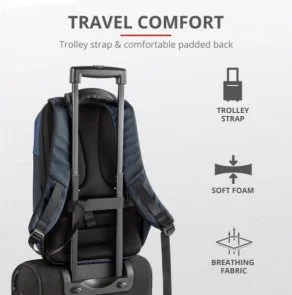 Фото: Рюкзак для ноутбука Trust Nox Anti-theft Blue (23307) № 10 | KTC