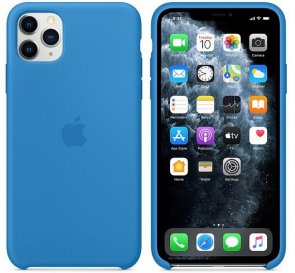 Чохол Apple for iPhone 11 Pro Max - Silicone Case Surf Blue (MY1J2)