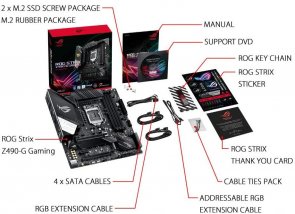 Материнська плата ASUS ROG STRIX Z490-G GAMING