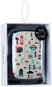 Фото: Батарея універсальна Momax iPower Art 9000mAh England Tour (IP61P) № 4 | KTC