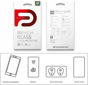 Захисне скло ArmorStandart Pro for OPPO A91 - Full Glue Black (ARM56648-GPR-BK)