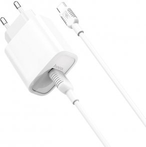 Зарядний пристрій Hoco C69A White (C69A White)