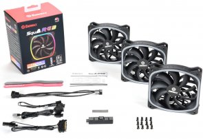 Вентилятор для корпуса ENERMAX SQUA RGB (UCSQARGB12P-BP3)