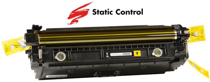 Совместимый картридж HP CLJ CF362X/Canon 040 Static Control Yellow (002-01-SF362X)