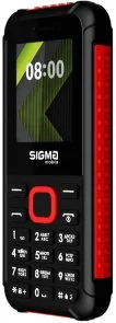 Фото: Мобільний телефон SIGMA X-style 18 Track Black-Red № 2 | KTC