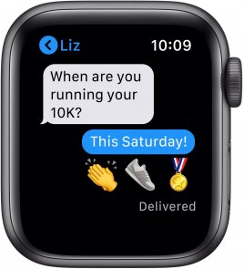 Смарт годинник Apple Watch Nike Series SE GPS 40mm Space Gray Aluminium Case with Anthracite/Black (MYYF2)