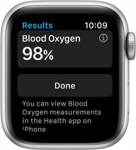 Смарт годинник Apple Watch Series 6 GPS 40mm Silver Aluminium Case with White Sport Band (MG283)