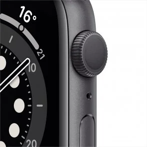 Фото: Смарт годинник Apple Watch Series 6 GPS 44mm Space Grey Aluminium with Black Sport Band (M00H3) № 2 | KTC