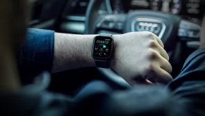 Фото: Чохол Pitaka for Apple Watch 44mm - Air Case Black/Grey Twill (kw1002A) № 6 | KTC