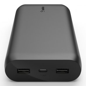 Батарея універсальна Belkin 20000mAh Black (BPB003BTBK)