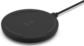 Зарядний пристрій Belkin Pad Wireless Charging Qi 15W Black (WIA002VFBK)