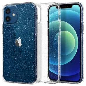 Фото: Чохол Spigen for iPhone 12/12 Pro - Liquid Crystal Glitter Chrystal Quartz (ACS01698) № 3 | KTC