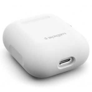 Чохол Spigen for Airpods - Silicone Case White (066CS24809)