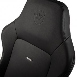 Крісло ігрове Noblechairs Hero Black Edition PU шкіра, Al основа, Black