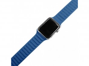 Ремінець HiC for Apple Watch 38/40mm - New Leather Link Blue (LLNK3840BL)