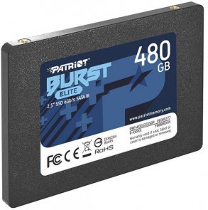 Твердотільний накопичувач Patriot Burst Elite SATA III 480GB (PBE480GS25SSDR)