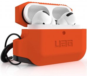 Чохол UAG for Airpods Pro - Silicone Case Orange/Black (10225K119740)