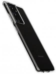 Фото: Чохол Spigen for Samsung Galaxy S21 Ultra - Crystal Flex Crystal Clear (ACS02378) № 6 | KTC