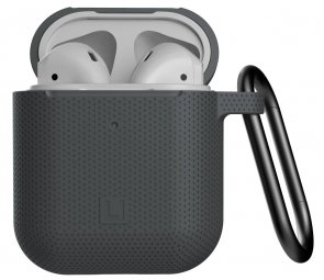 Чехол UAG for Airpods - U DOT Silicone Black (10250K314040)