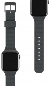 Ремінець UAG for Apple Watch 42/44mm - U Dot Silicone Black (19249K314040)