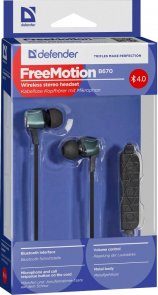 Гарнітура Defender FreeMotion B670 Black (63670)