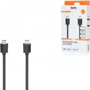 Фото: Кабель Hama Ethernet 4K HDMI / HDMI 3m Black (00205006) № 3 | KTC