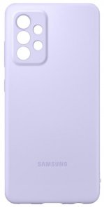 Чохол Samsung for Galaxy A52 A525 - Silicone Cover Violet (EF-PA525TVEGRU)