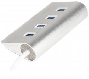 Фото: USB-хаб Maxxter HU3C-4P-01 Silver № 2 | KTC