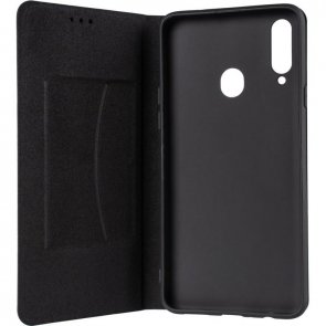 Чохол Gelius for Samsung A20s A207 - Book Cover Leather New Black (00000083287)