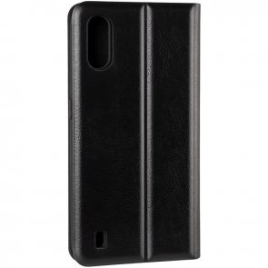 Чохол Gelius for Samsung A01/M01 A015/M015 - Book Cover Leather New Black (00000083284)