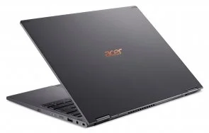 Фото: Ноутбук Acer Spin 5 SP513-55N-79XH NX.A5PEU.00M Gray - 13.5" IPS 60 Гц / Intel Core i7 / i7-1165G7 / DDR4 16 ГБ / PCI-E SSD 512 ГБ / Intel Iris Xe Graphics № 10 | KTC